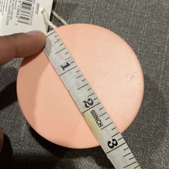 Set Of Three Christmas Pale Pink Tree, Sage Green White Village House, Gray Deer - Picture 9 of 9